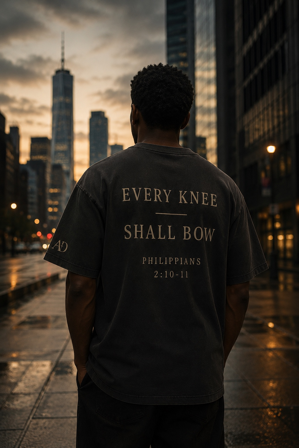 Every Knee Shall Bow shirt in New York City