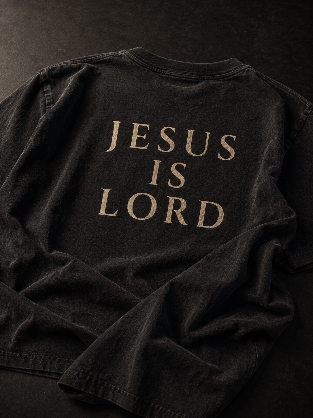 Jesus Is Lord garment artwork detail