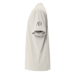 Every Tongue oversized T-shirt in faded bone, left-side view